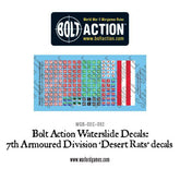 7th Armoured Division 'Desert Rats' decals